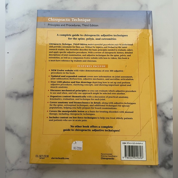 Chiropractic Technique: Principles & Procedures by Bergmann & Peterson. - Picture 3 of 3